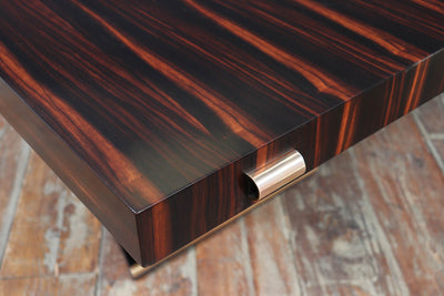 Art Deco Macassar Ebony 14 Seat Dining Table