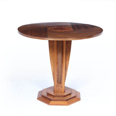 Art Nouveau Pedestal Table signed GUS