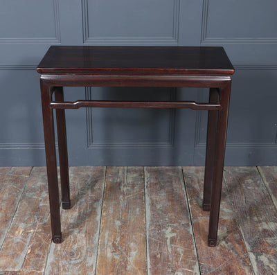 Chinese Console Table / Scroll Table in Hardwood, Circa 1900