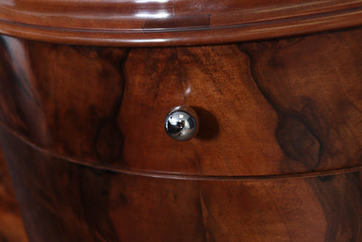 Art Deco Figured Walnut Hall Stand, 1930s