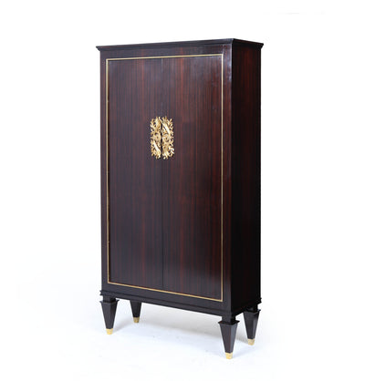 French Art Deco Macassar Ebony Cabinet