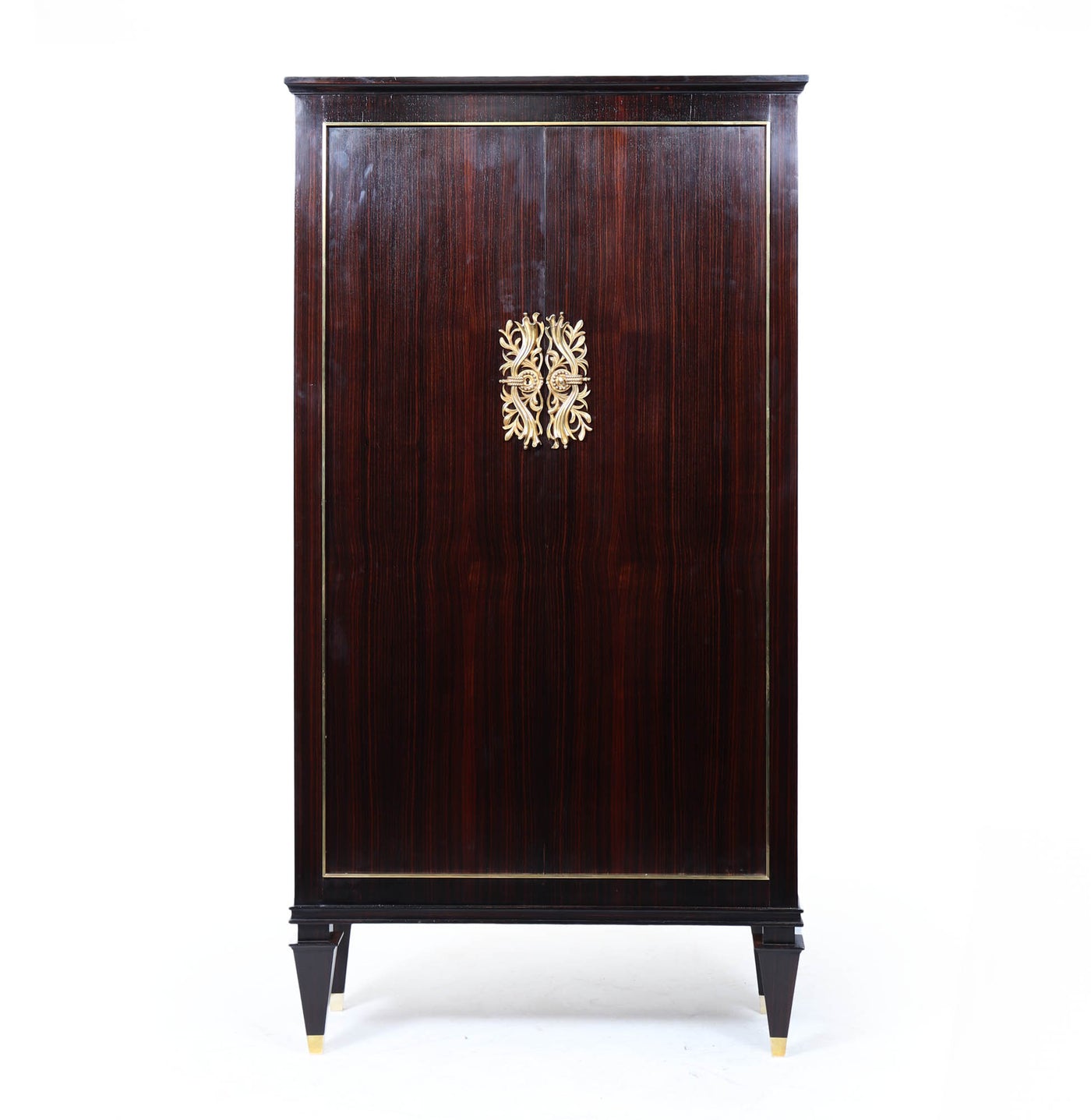 French Art Deco Macassar Ebony Cabinet