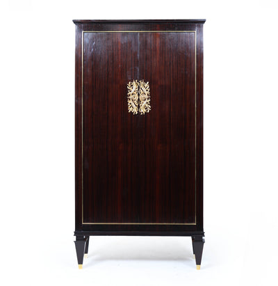 French Art Deco Macassar Ebony Cabinet