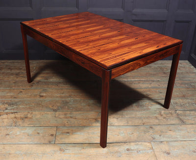 Mid Century Rosewood Dining Table by Bruksbo