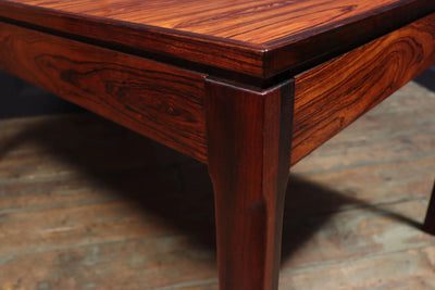 Mid Century Rosewood Dining Table by Bruksbo