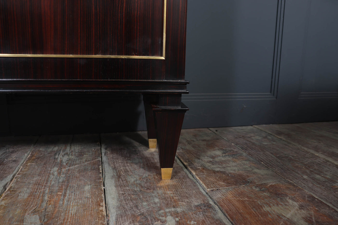 French Art Deco Macassar Ebony Cabinet