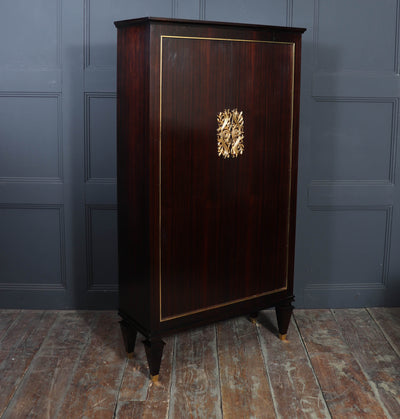 French Art Deco Macassar Ebony Cabinet