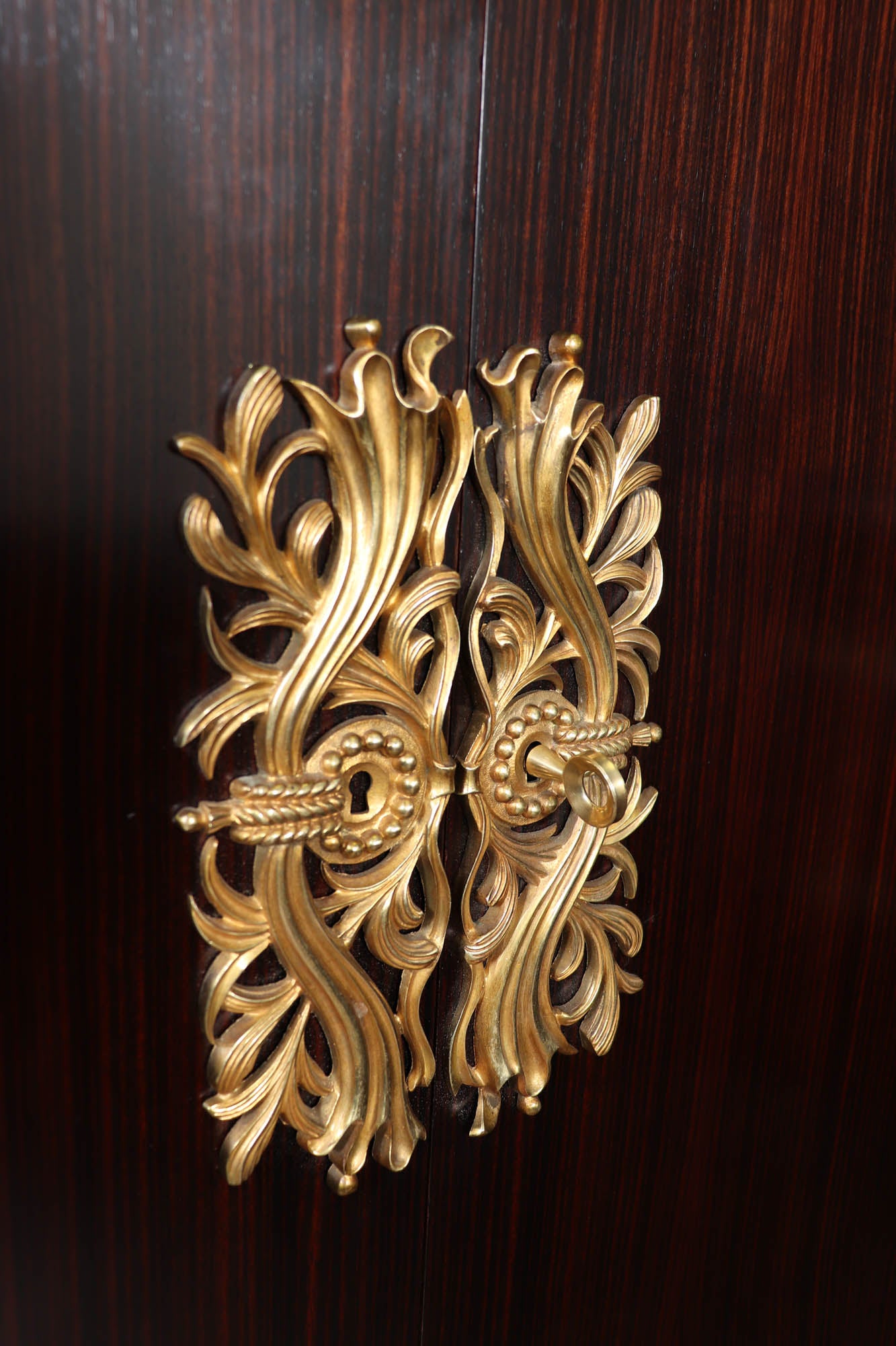 French Art Deco Macassar Ebony Cabinet