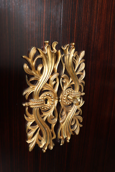 French Art Deco Macassar Ebony Cabinet