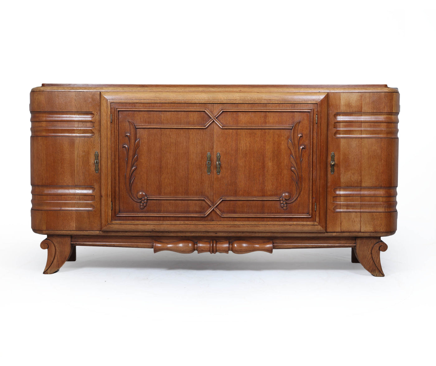 French Art Deco Oak Sideboard circa 1930s