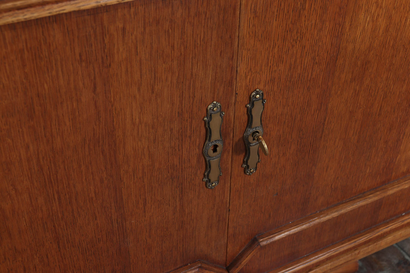 French Art Deco Oak Sideboard circa 1930s