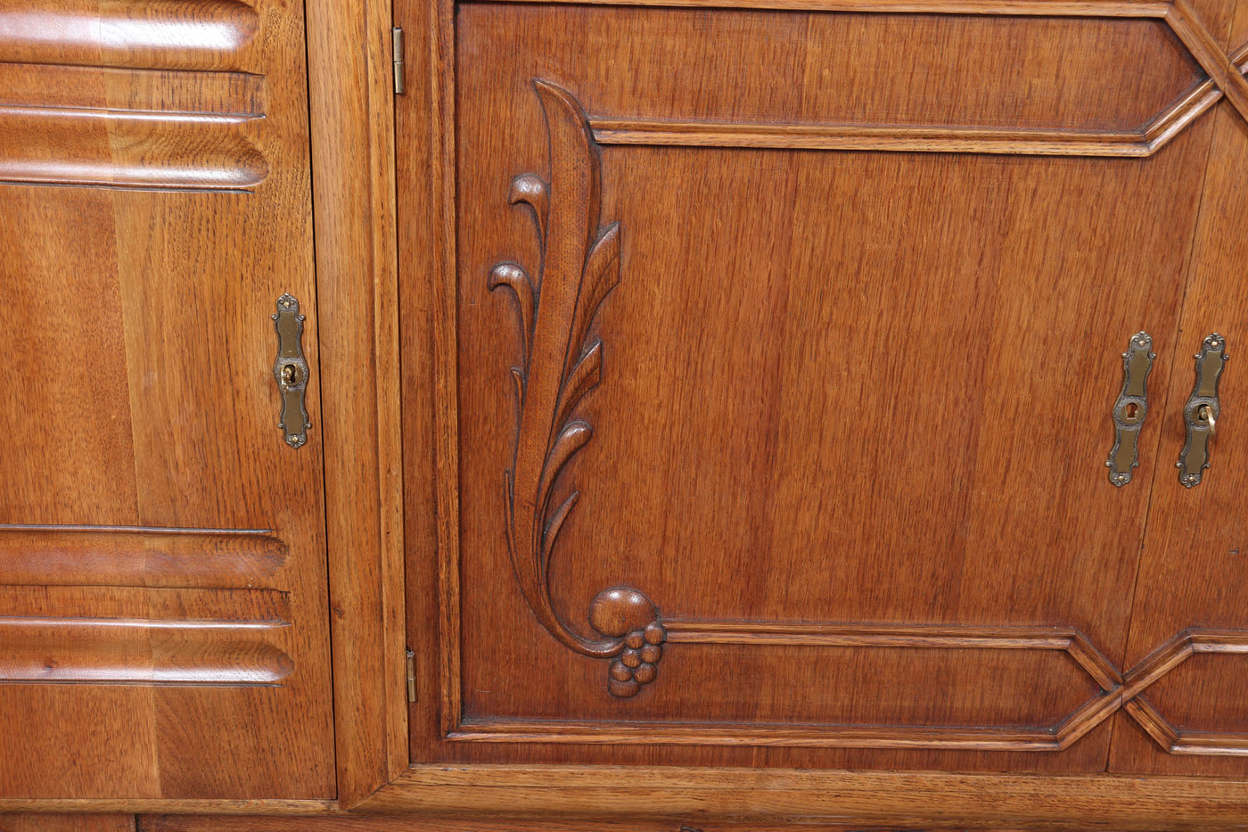 French Art Deco Oak Sideboard circa 1930s