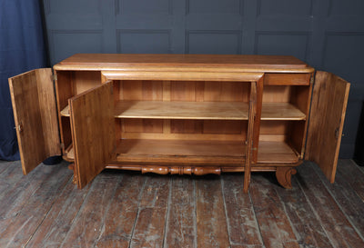 French Art Deco Oak Sideboard circa 1930s