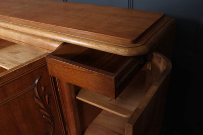 French Art Deco Oak Sideboard circa 1930s
