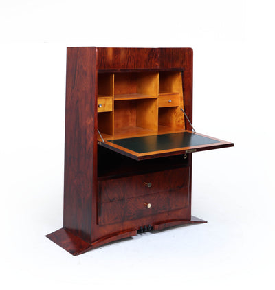 French Art Deco Secrétaire Desk, c.1930