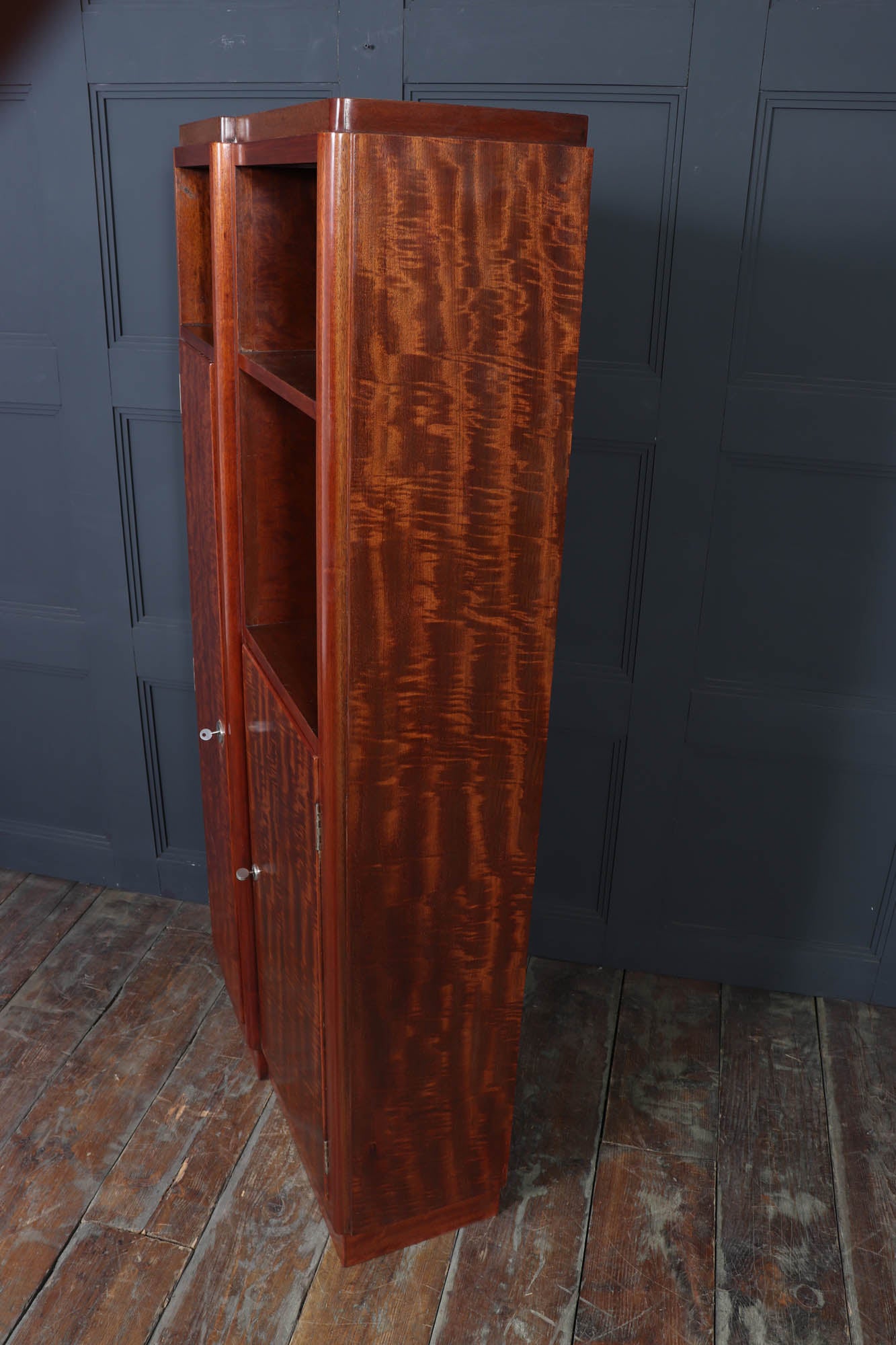 French Art Deco Bookcase / Storage Cabinet, c.1930