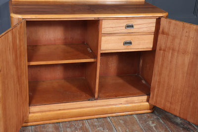 English Art Deco Walnut Sideboard , c.1930s