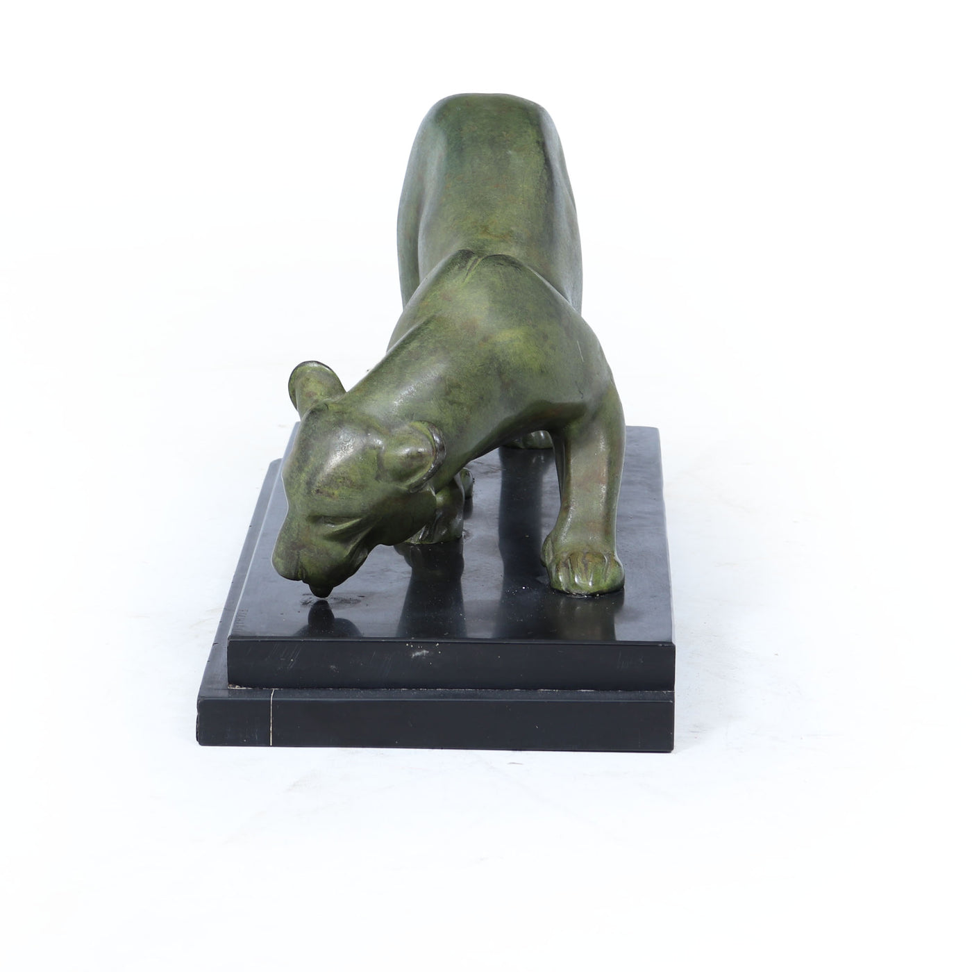 French Art Deco Bronze Panther by Irénée Rochard, c.1920s