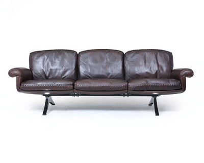 De Sede DS-31 Three-Seater Sofa in Leather, Switzerland, c.1970s