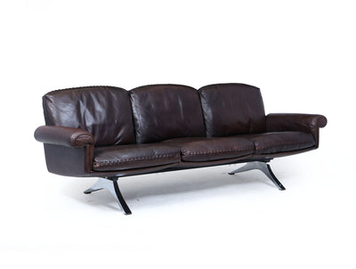 De Sede DS-31 Three-Seater Sofa in Leather, Switzerland, c.1970s