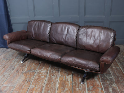 De Sede DS-31 Three-Seater Sofa in Leather, Switzerland, c.1970s