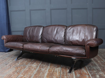 De Sede DS-31 Three-Seater Sofa in Leather, Switzerland, c.1970s