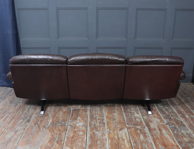 De Sede DS-31 Three-Seater Sofa in Leather, Switzerland, c.1970s
