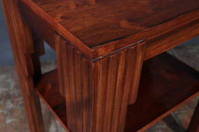 Art Deco End Table in Rosewood