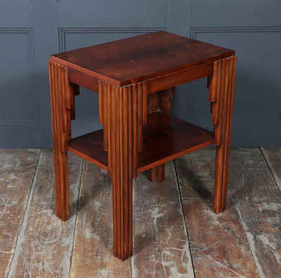 Art Deco End Table in Rosewood