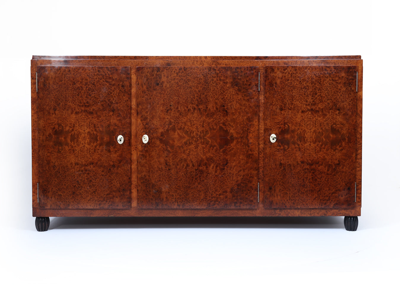French Art Deco Thuya and Oak Sideboard