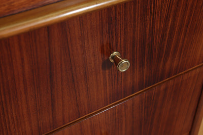 French Art Deco Rosewood and Oak Sideboard