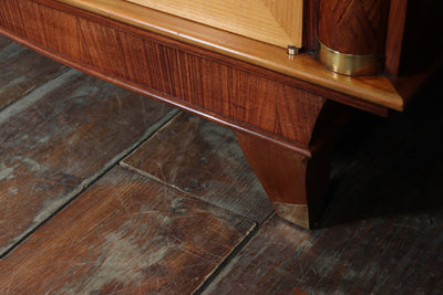 French Art Deco Rosewood and Oak Sideboard