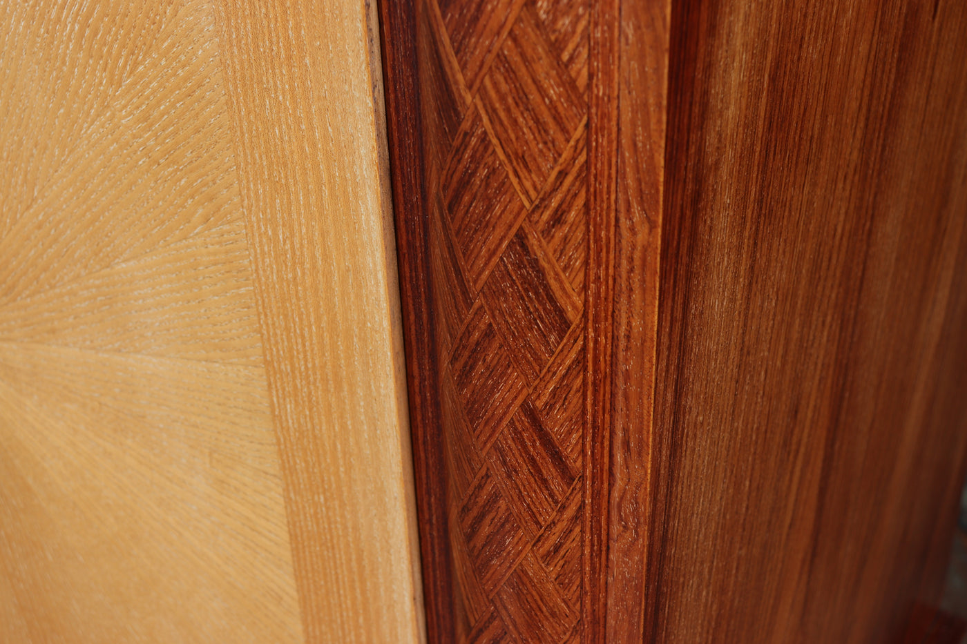 French Art Deco Rosewood and Oak Sideboard