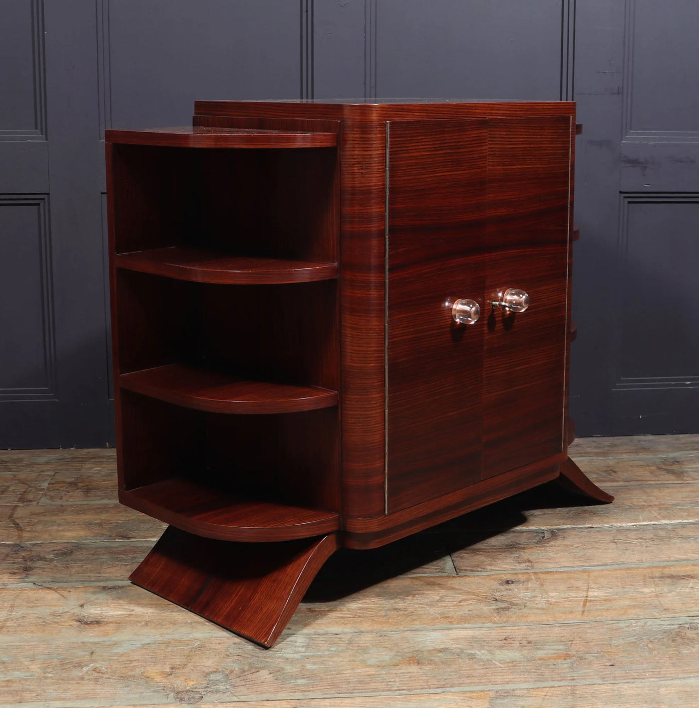 French Art Deco Rosewood Cabinet