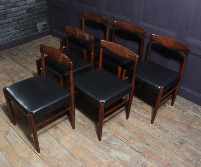 Set of 6 Mid Century Dining Chairs by Bramin