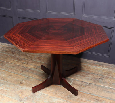 Italian Mid Century Dining Table in Rosewood