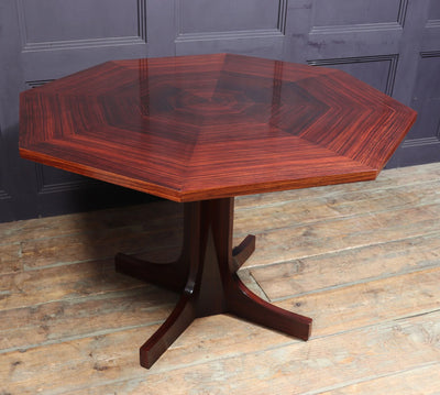 Italian Mid Century Dining Table in Rosewood