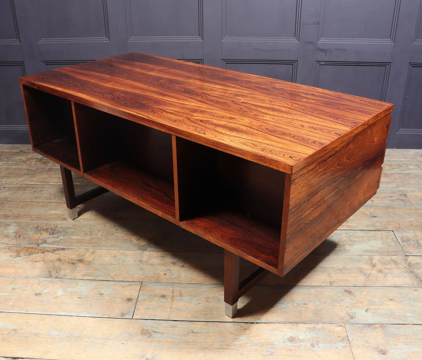 MID CENTURY DESK DANISH EP401 BY EIGIL PEDERSEN C1960