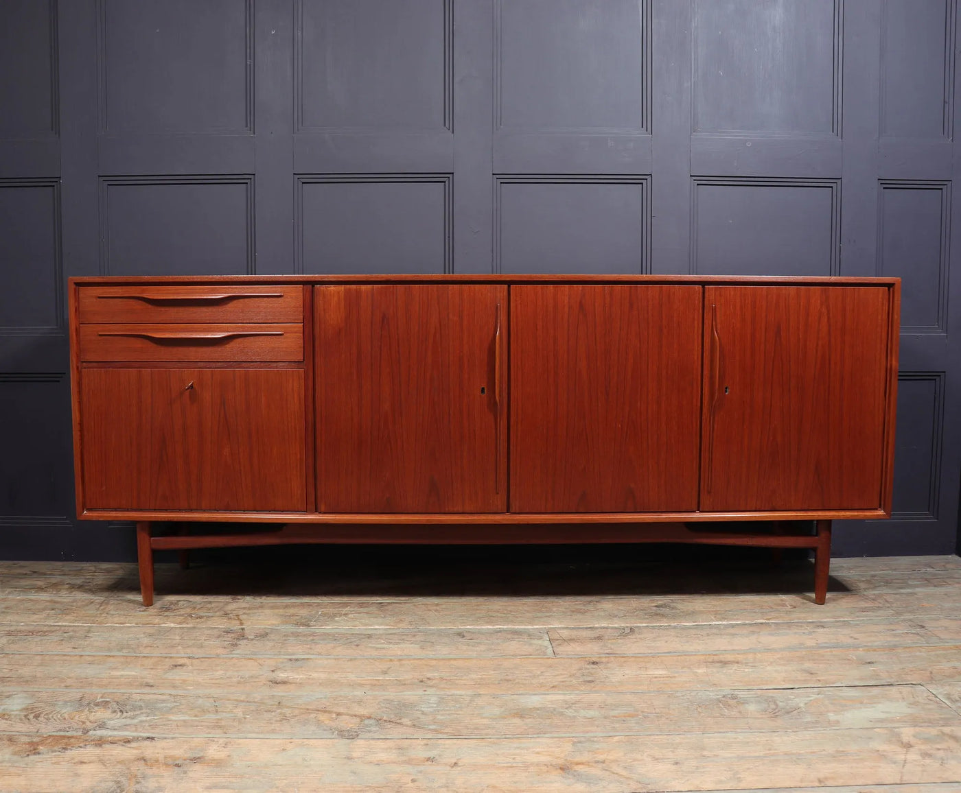 Mid Century Swiss Teak Sideboard