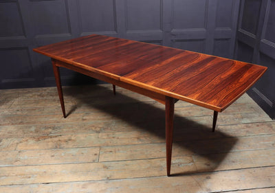 Mid Century Rosewood Extending Table