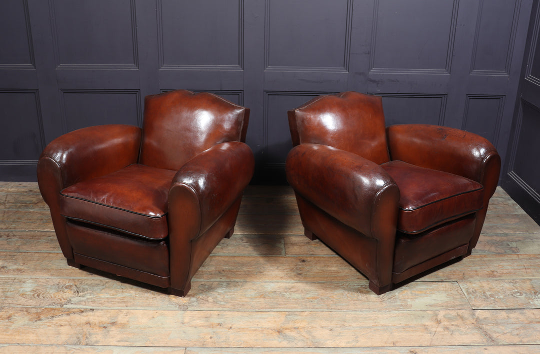 Vanguard Furniture Leather Club Chair Cognac Leather Chairs In