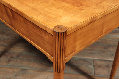 French Art Deco Writing Desk in Sycamore