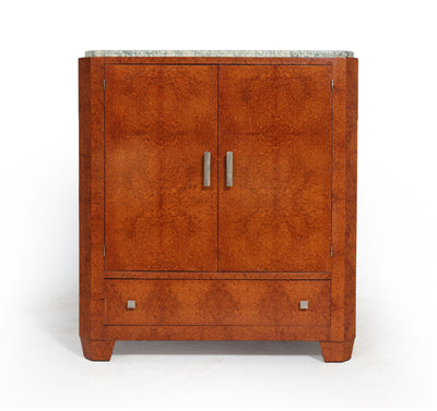 French Art Deco Commode in Amboyna