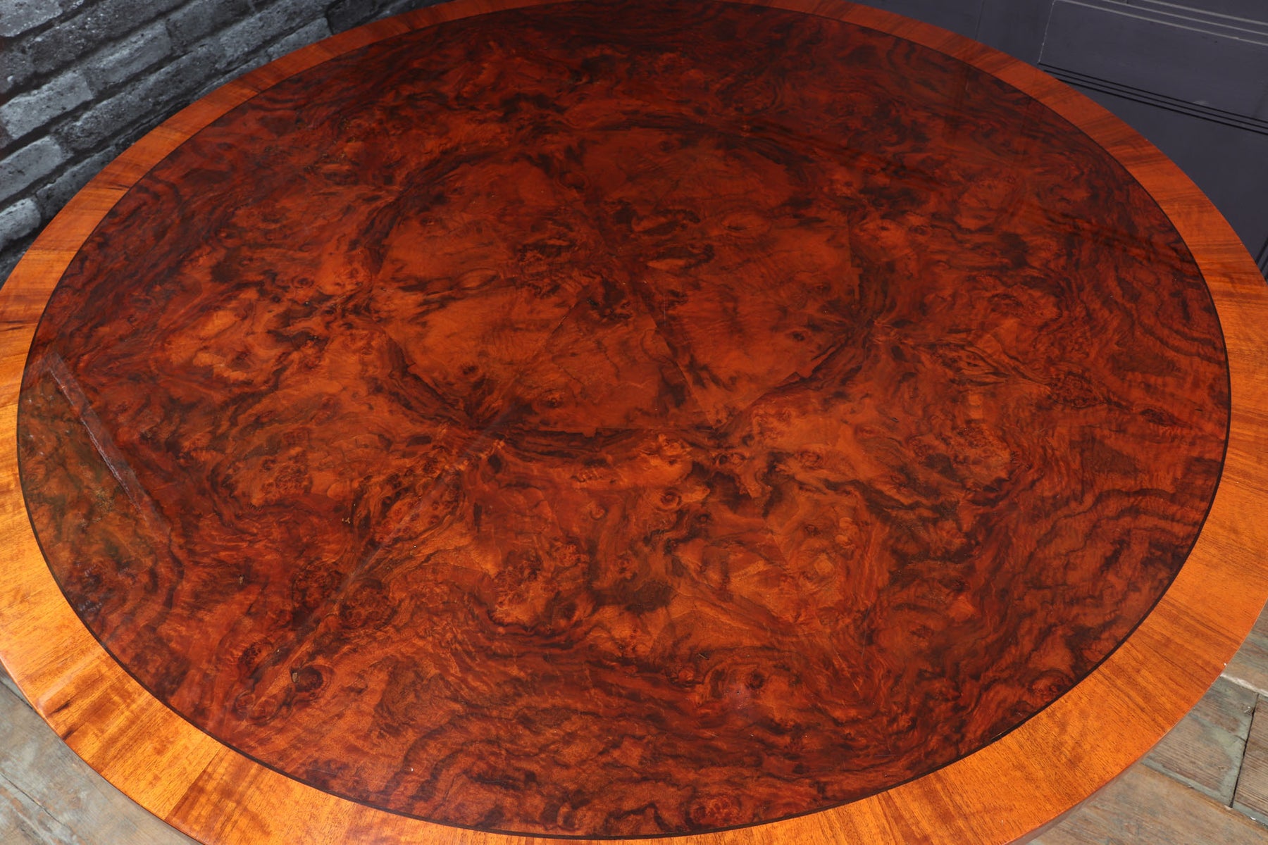 Round Walnut Color Table Round Walnut Dining Table – The Furniture Rooms – The Furniture Rooms