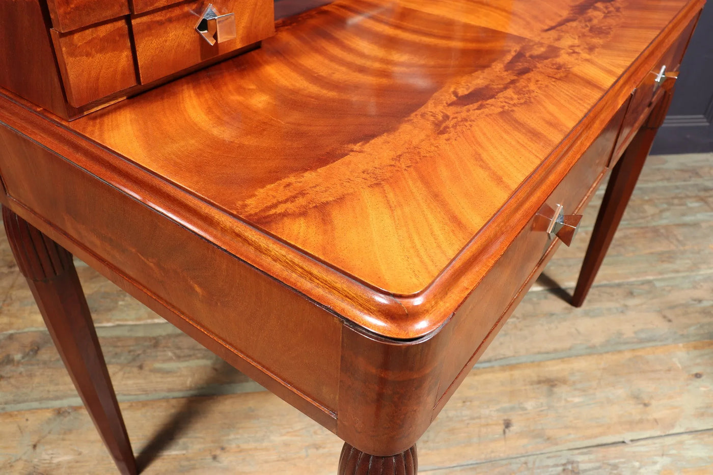 French Art Deco Dressing Table in  Walnut