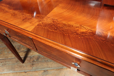 French Art Deco Dressing Table in  Walnut