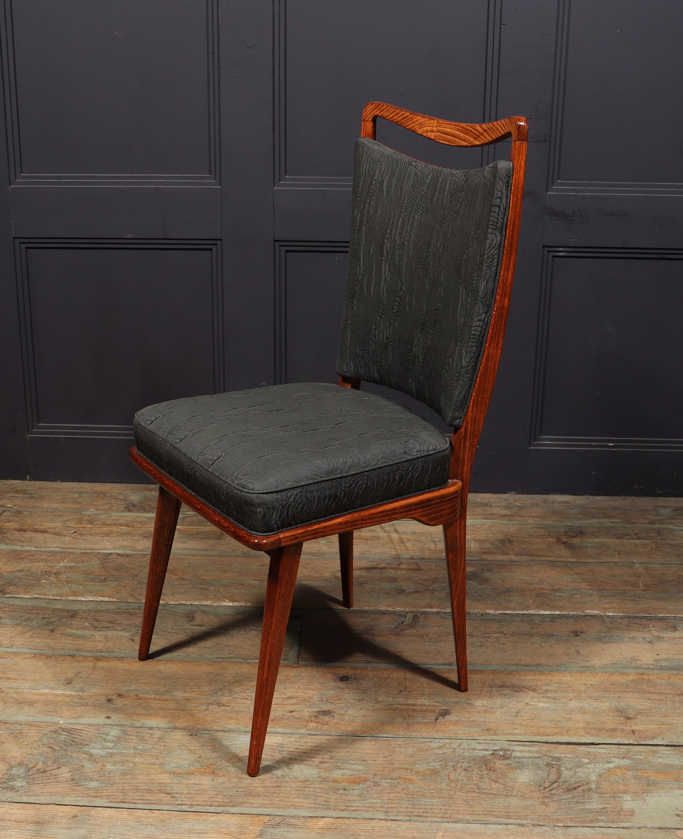 Set of six Mid Century French Dining Chairs