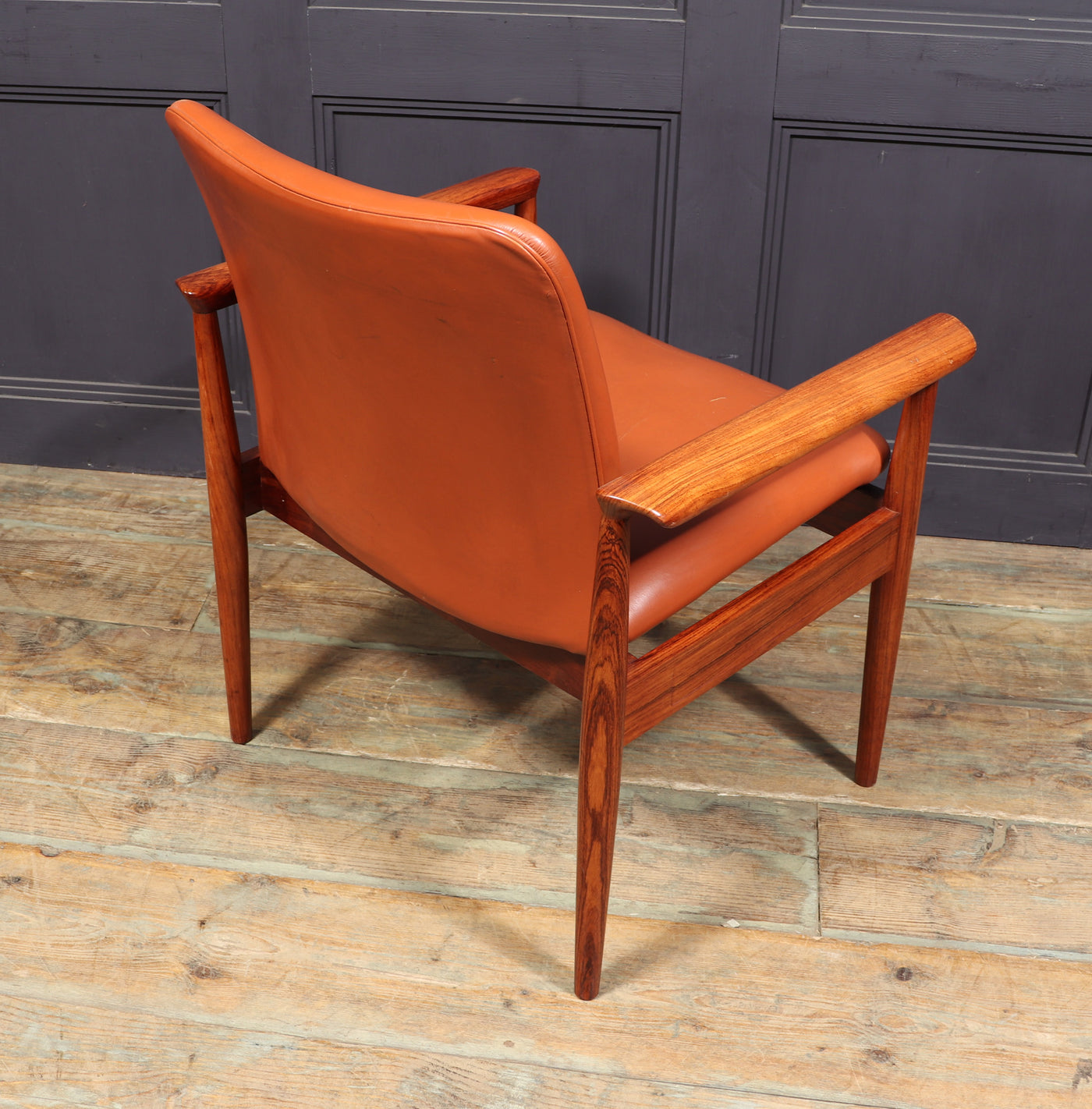 Mid Century Danish Desk Chair 209 by Finn Juhl for Cado