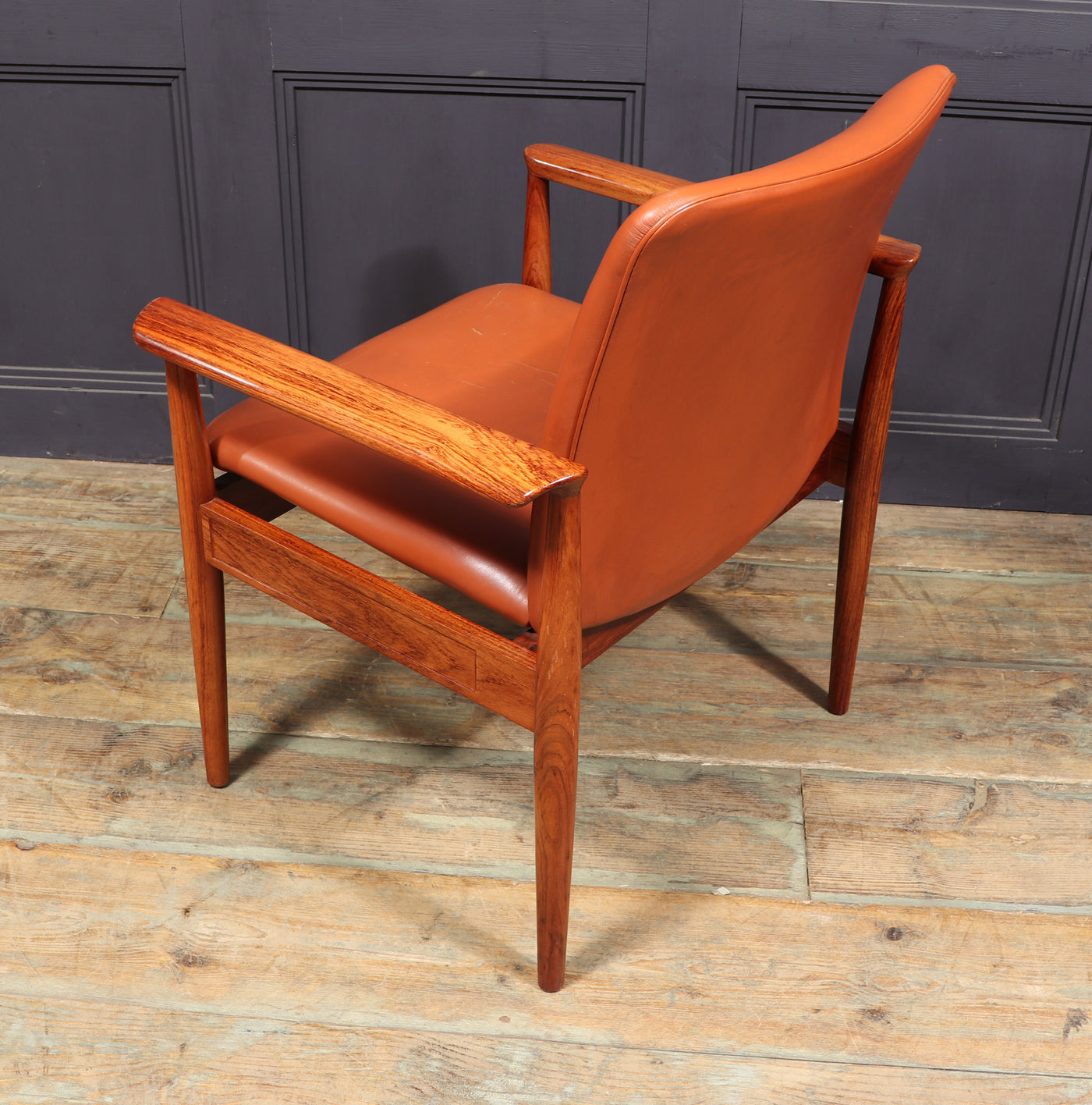 Mid Century Danish Desk Chair 209 by Finn Juhl for Cado