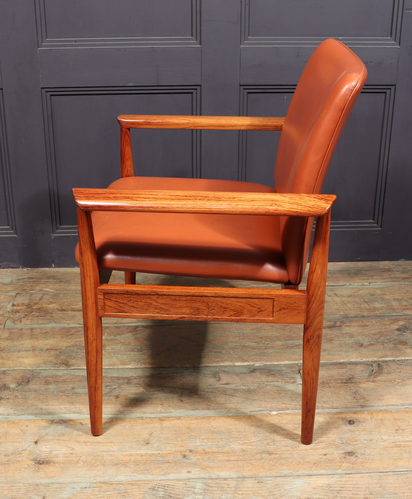 Mid Century Danish Desk Chair 209 by Finn Juhl for Cado